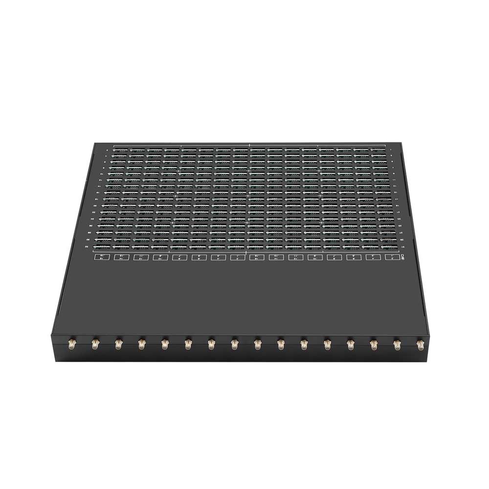 2G 16 Port MoIP Gateway 512 SIM GSM Gateway Sim Box Support SMS/ MMS