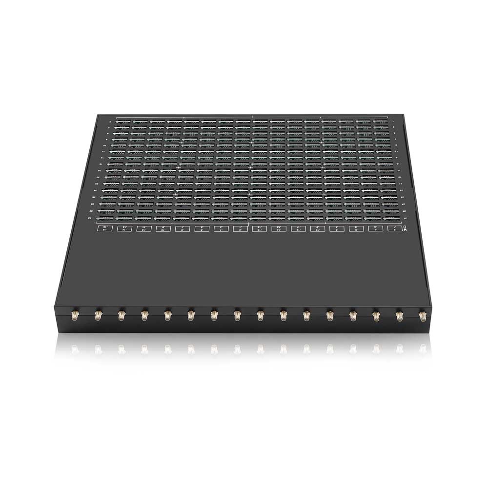 2G 16 Port MoIP Gateway 512 SIM GSM Gateway Sim Box Support SMS/ MMS