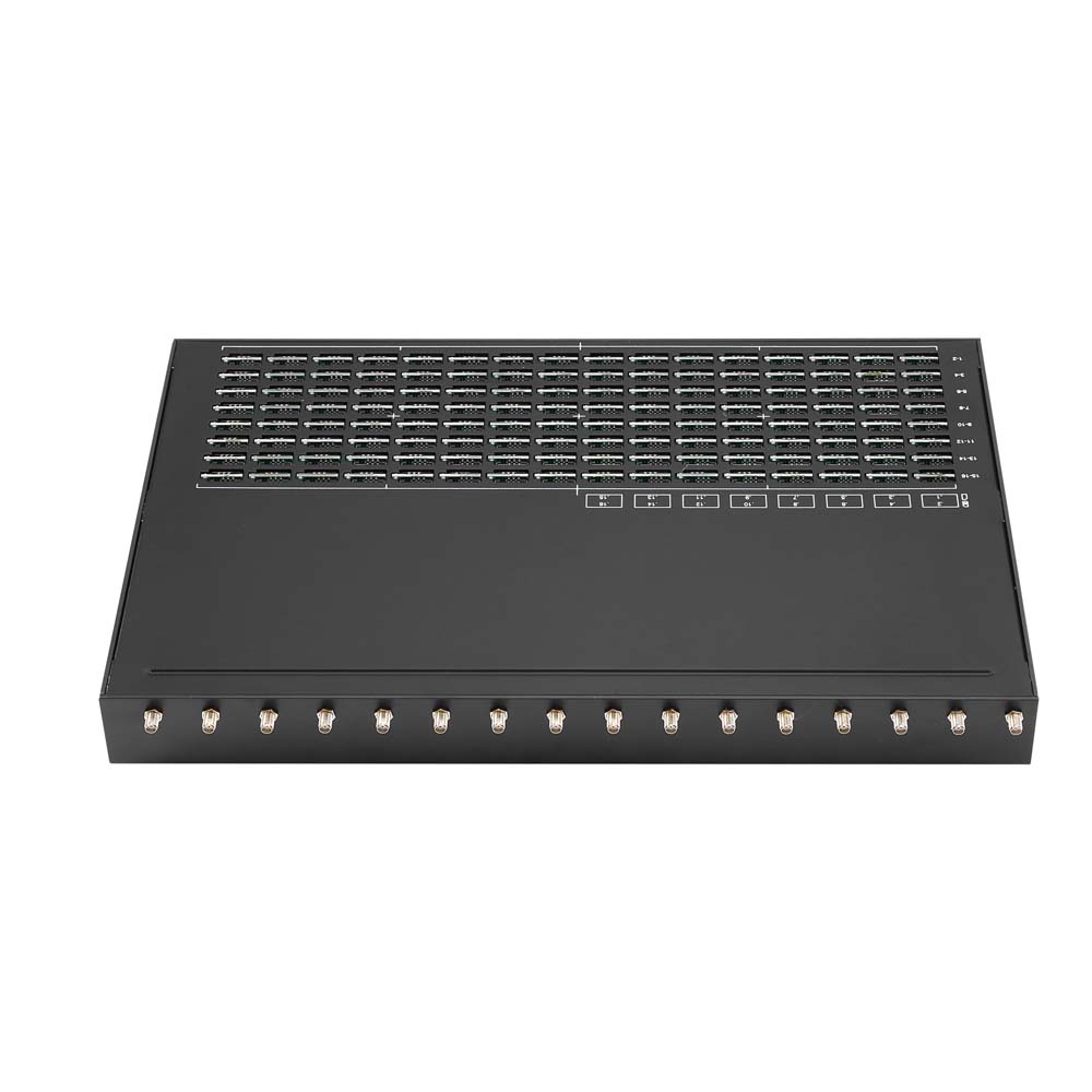 YX 2G 16 Port MoIP Gateway 256 SIM GSM Gateway Sim Box Support SMS/ MMS
