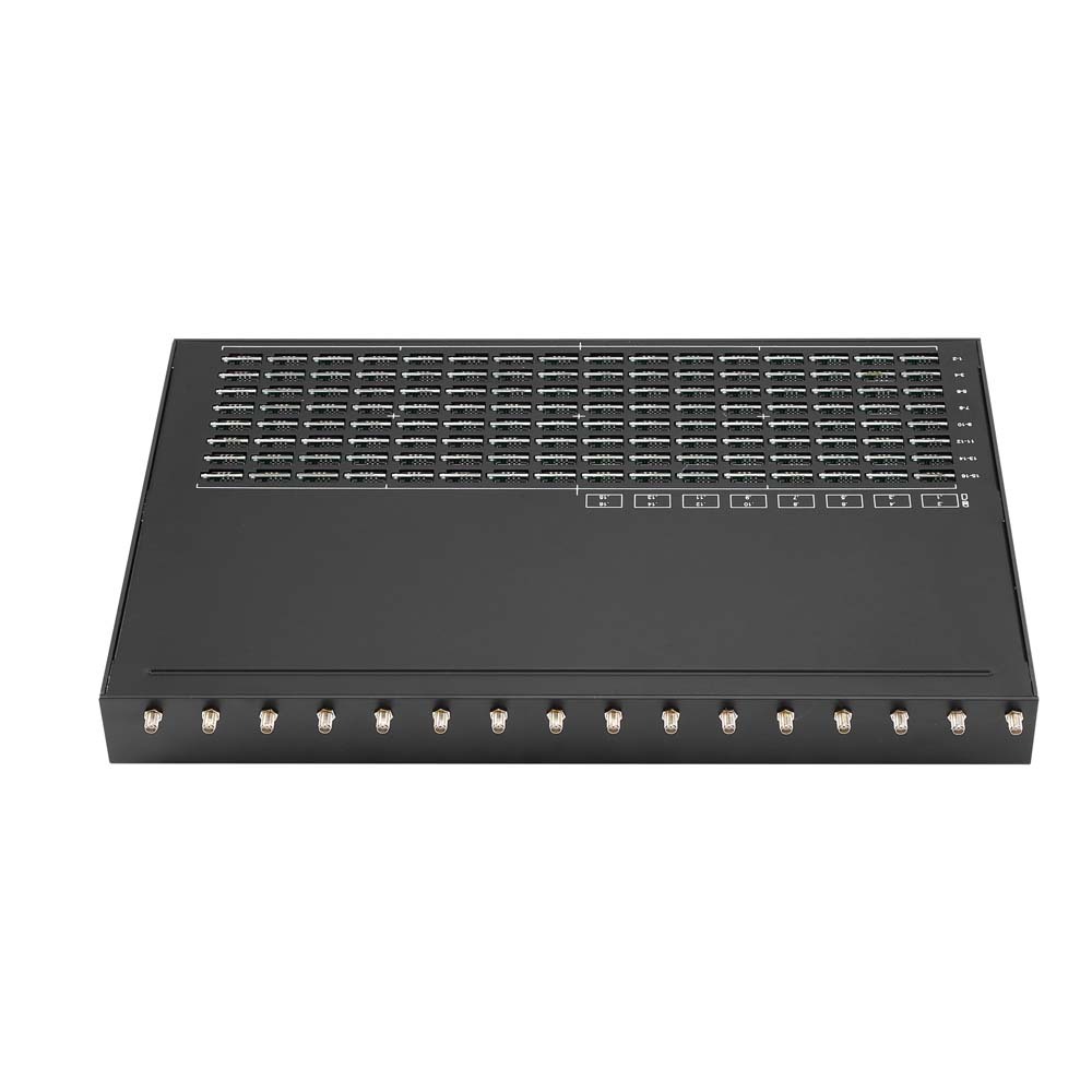2G 16 Port MoIP Gateway 256 SIM GSM Gateway Sim Box Support SMS/ MMS