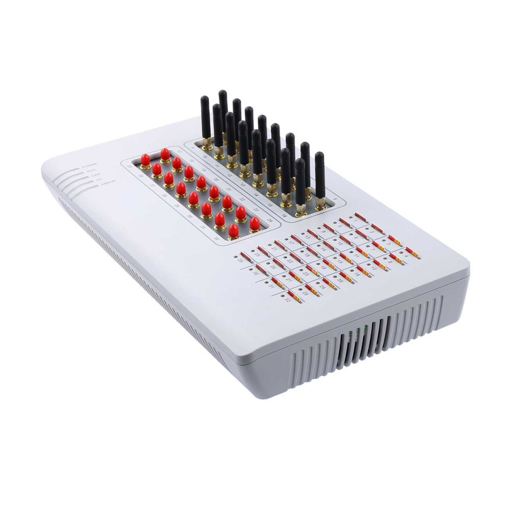 DBL GOIP GSM Gateway 32 Ports SIM Voice & Bulk SMS Device Support IMEI Change SIP & H.323 VPN PPTP For IP PBX / Asterisk