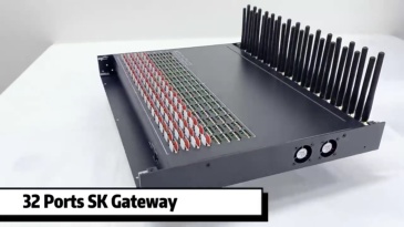 YX GOIP 4G LTE 32 Ports 256 SIM GSM VoIP Voice Gateway for Call and SMS