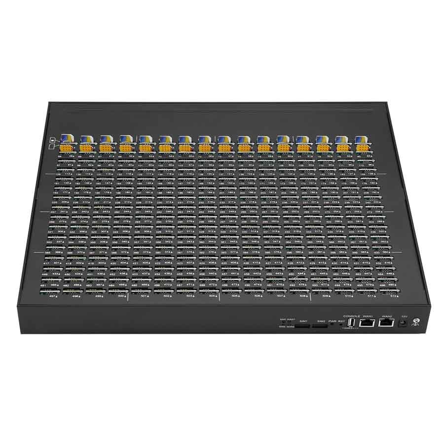 YX 512 Slots SimBank & VoIP Gateway SIMPOOL Efficiently Handle Multiple Gateway SIM Cards