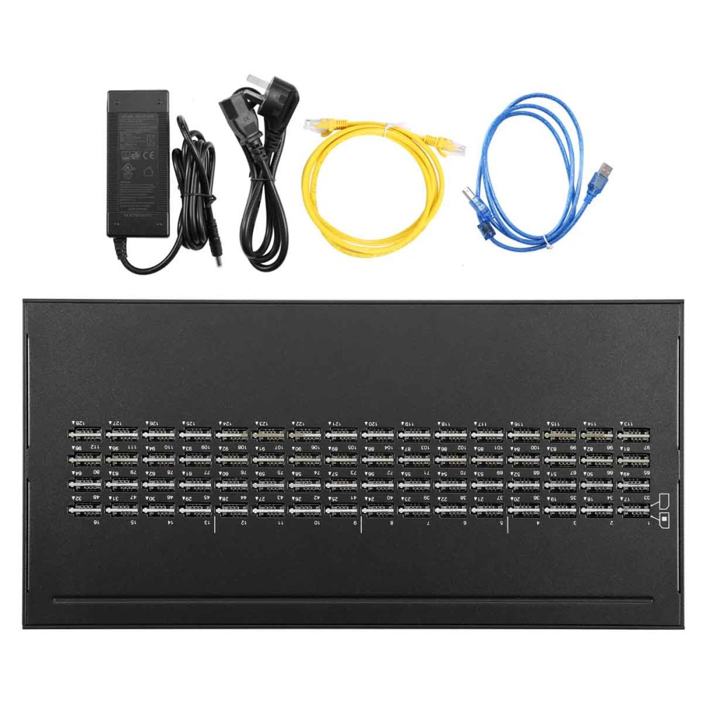 YX 128 Slots SimBank & VoIP Gateway SIMPOOL SIM Cards Management Software