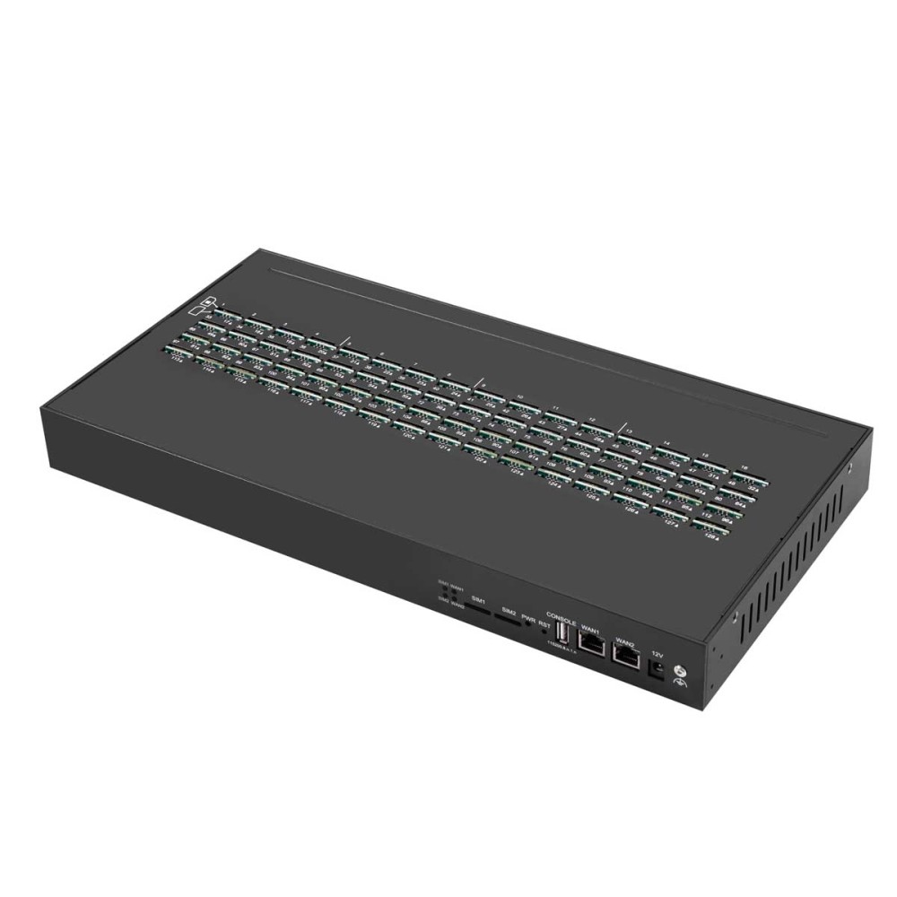 YX 128 Slots SimBank & VoIP Gateway SIMPOOL SIM Cards Management Software