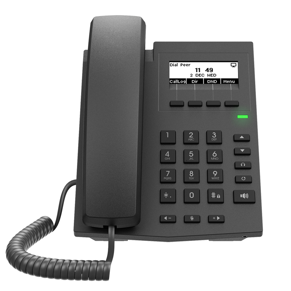 YX VOIP 2 Lines IP Phone WiFi Business Telephone SIP SIP G.722 Opus With Fast Ethernet VOIP Telephone