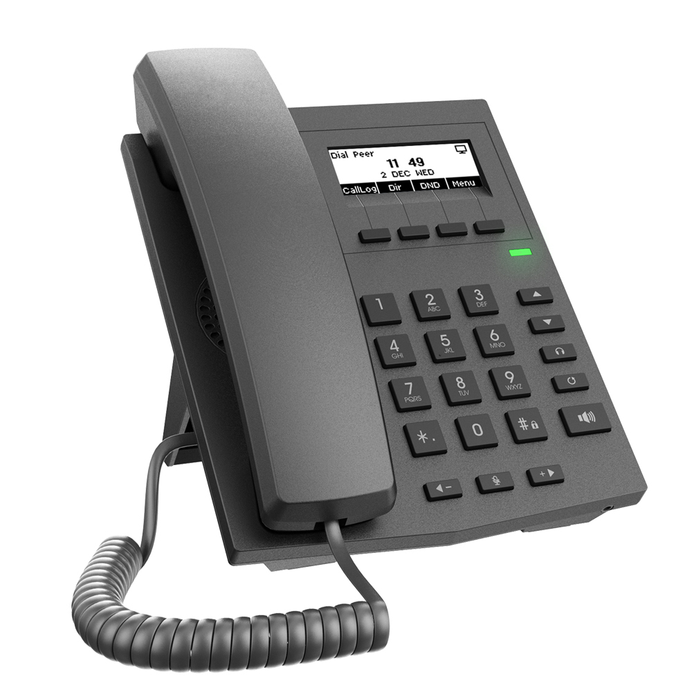 YX VOIP 2 Lines IP Phone WiFi Business Telephone SIP SIP G.722 Opus With Fast Ethernet VOIP Telephone