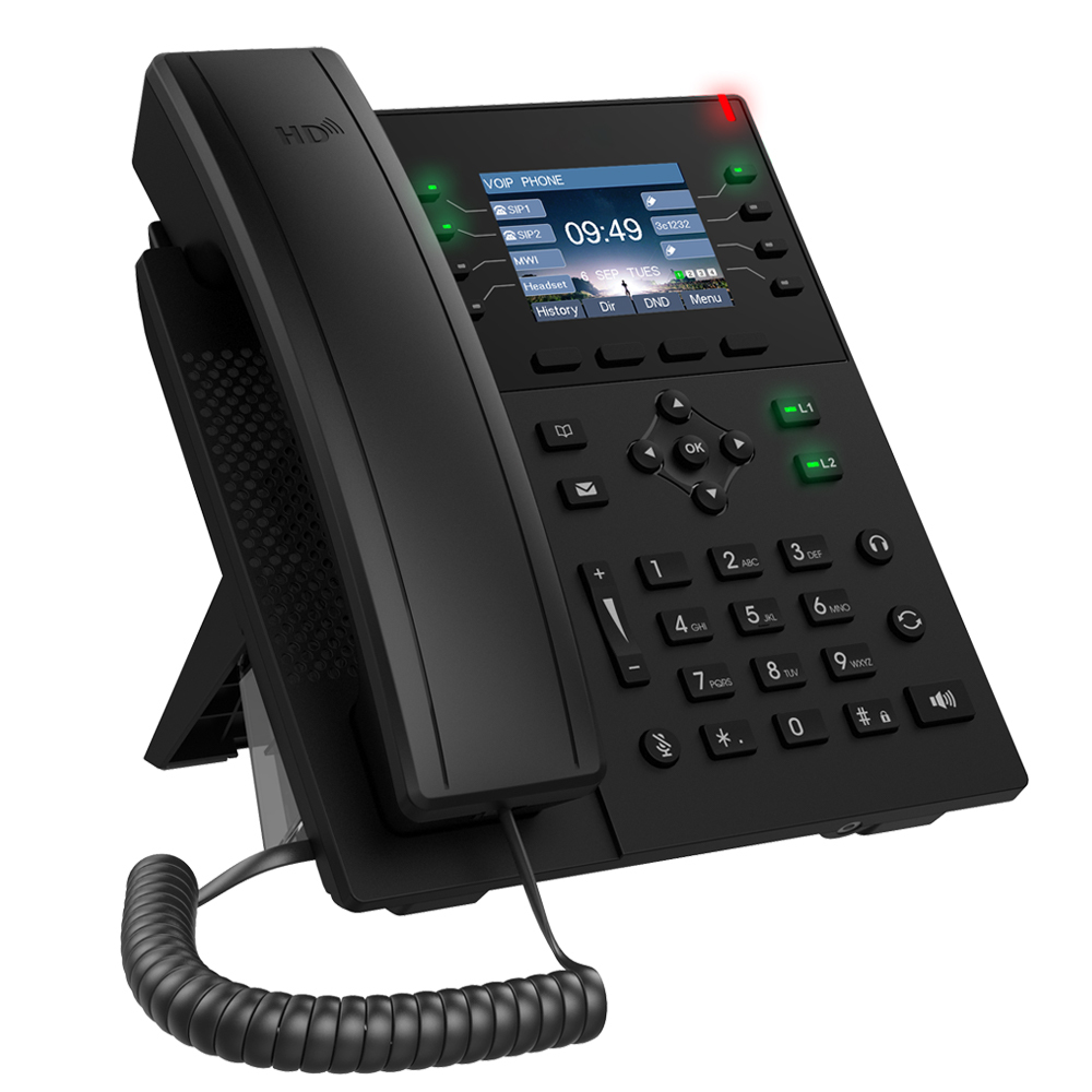 YX VOIP Phone 12 Lines Special Business IP Phone POE with built-in Bluetooth SIP DDS G.722 Opus With Fast Ethernet VOIP Telephone