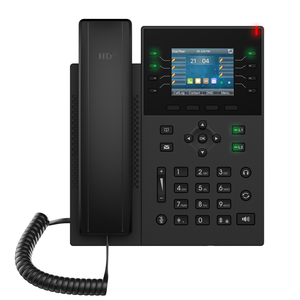 YX VOIP Phone 12 Lines Special Business IP Phone POE with built-in Bluetooth SIP DDS G.722 Opus With Fast Ethernet VOIP Telephone