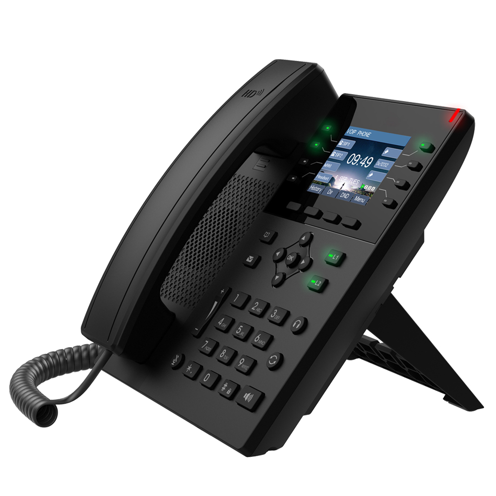 YX VOIP Phone 12 Lines Special Business IP Phone POE with built-in Bluetooth SIP DDS G.722 Opus With Fast Ethernet VOIP Telephone