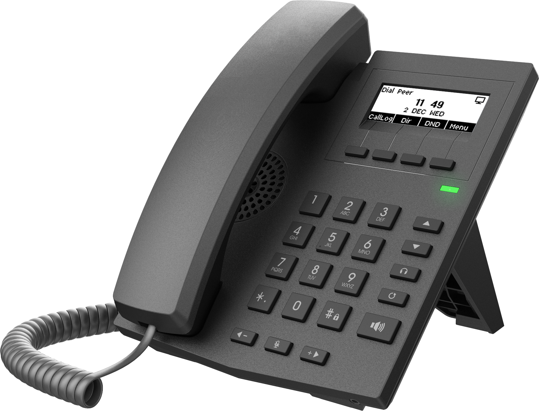 Business X1W IP Phone, 2 SIP, PoE power supply, 3-way conference call Telephone