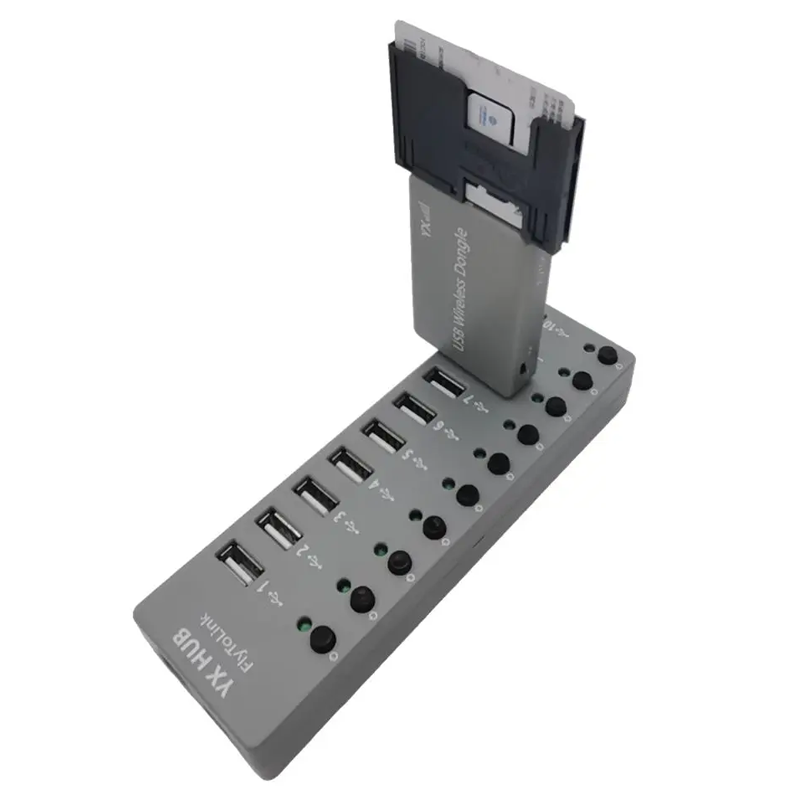 YXCALL 4G LTE 5-6-7-8 Ports Multi-sim Slot Bulk Send SMS Dongle High speed wireless Internet