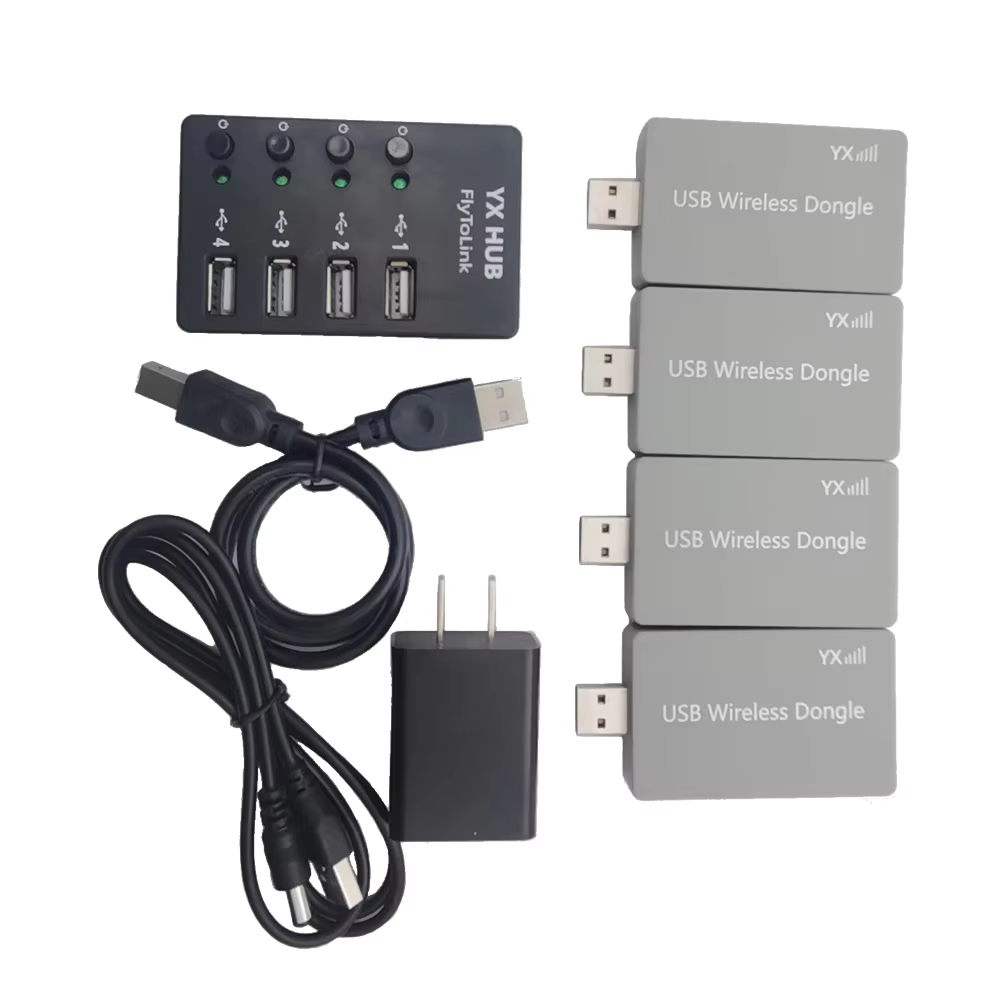 YX 4G LTE 4 SIM Ports Set USB Dongle Bulk send SMS Modem High speed Internet access