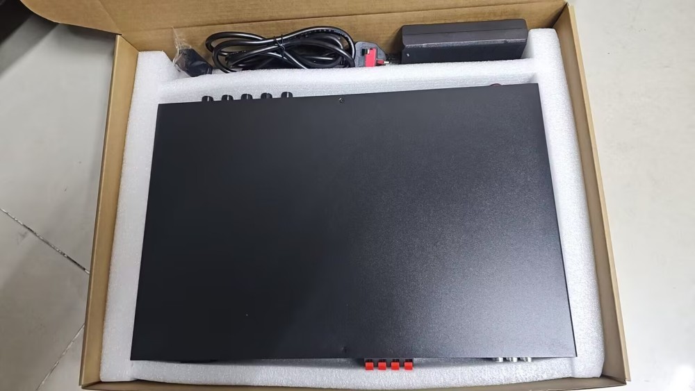 YX DVD box power amplifer Paired with VoIP gateway
