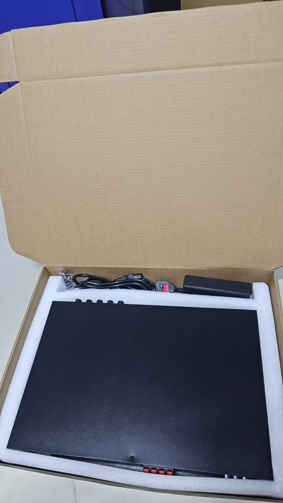 YX DVD box power amplifer Paired with VoIP gateway