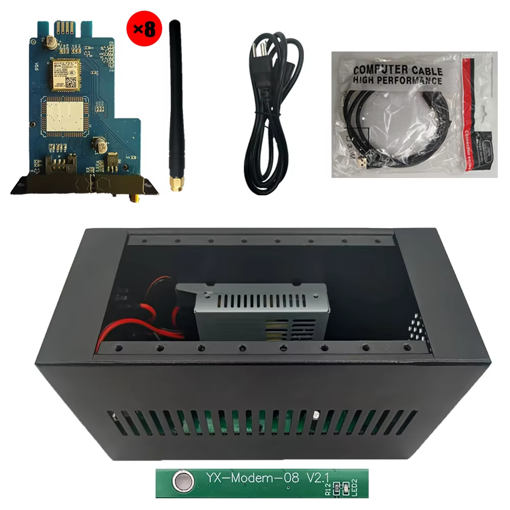 4G LTE M26 8 ports Bulk Send SMS Modem Free Software SMS Caster