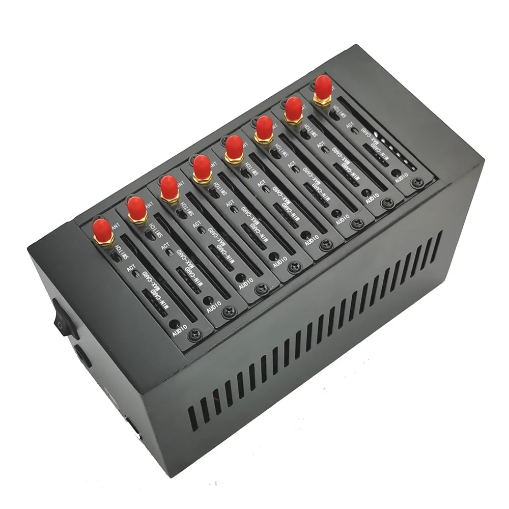 YX 8/16/32/64 ports 2G GSM Modem Pool Bulk Send SMS IMEI Change AT Command