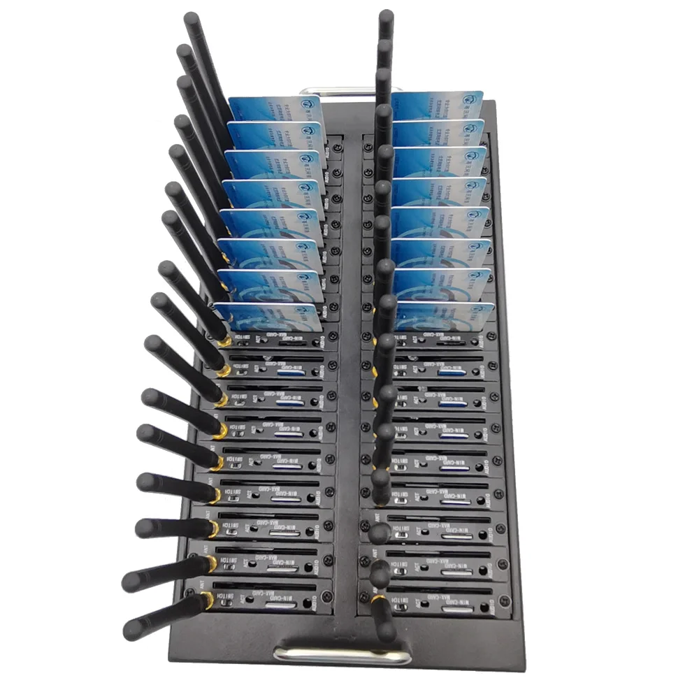 YX 8/16/32/64 ports 2G GSM Modem Pool Bulk Send SMS IMEI Change AT Command