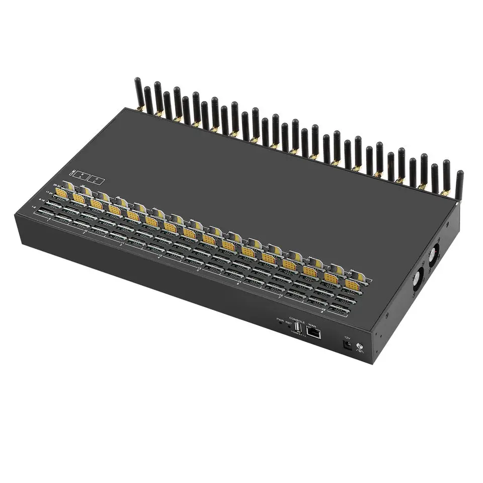 YX 4G LTE GoIP & VoIP Gateway 8/16/32 ports for 64/128/256 eSIM and Voice Call and SMS