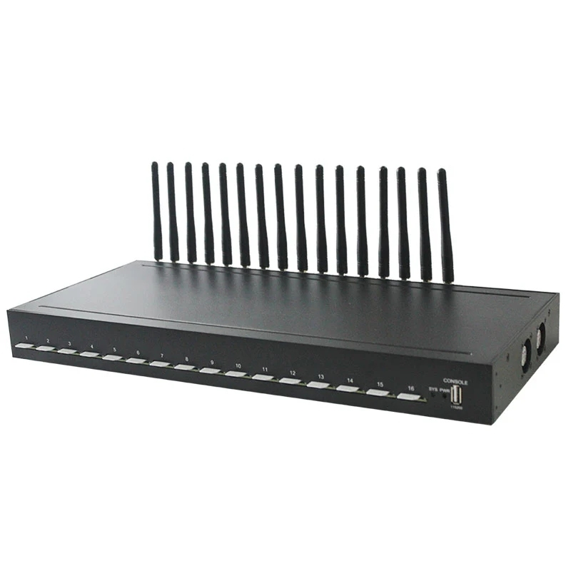 YX IPs 16 Port 16 sim 4G LTE Mobile IP Proxy | HTTP, SOCKS5, SMPP, IMEI Change, USSD, SMS