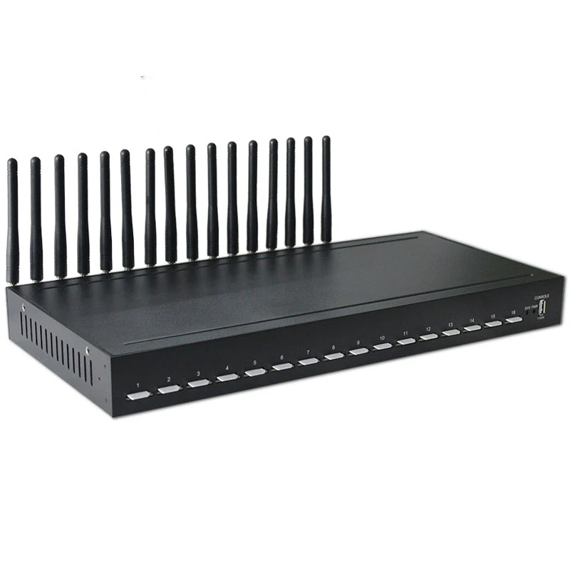 YX IPs 16 Port 16 sim 4G LTE Mobile IP Proxy | HTTP, SOCKS5, SMPP, IMEI Change, USSD, SMS