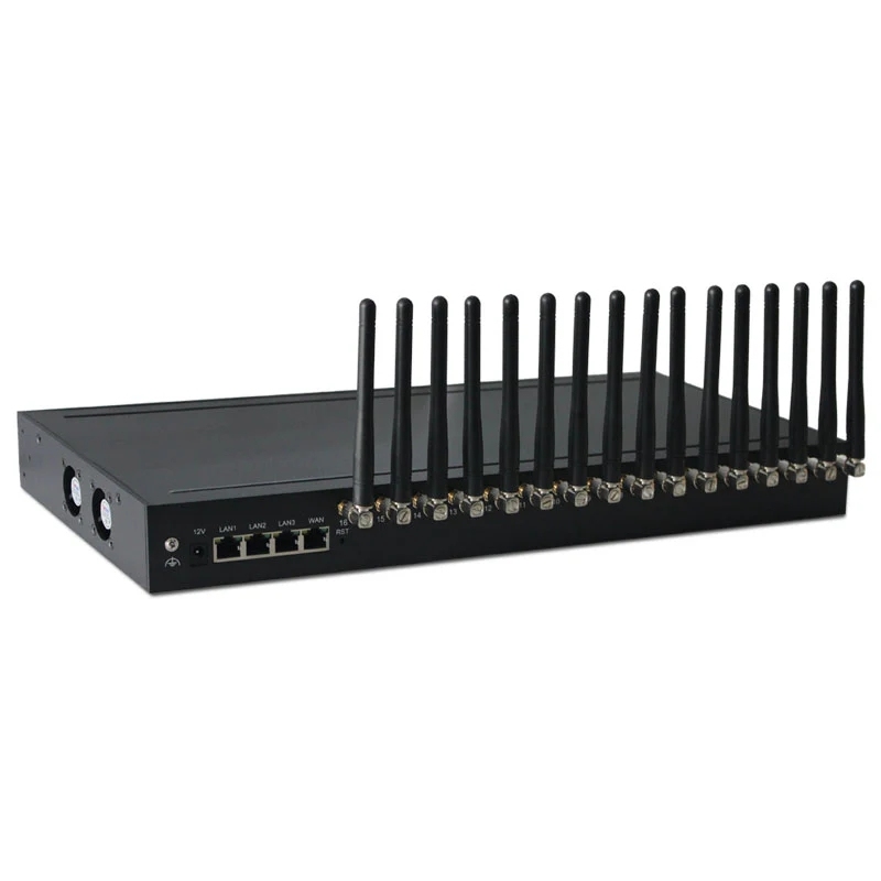 YX IPs 16 Port 16 sim 4G LTE Mobile IP Proxy | HTTP, SOCKS5, SMPP, IMEI Change, USSD, SMS