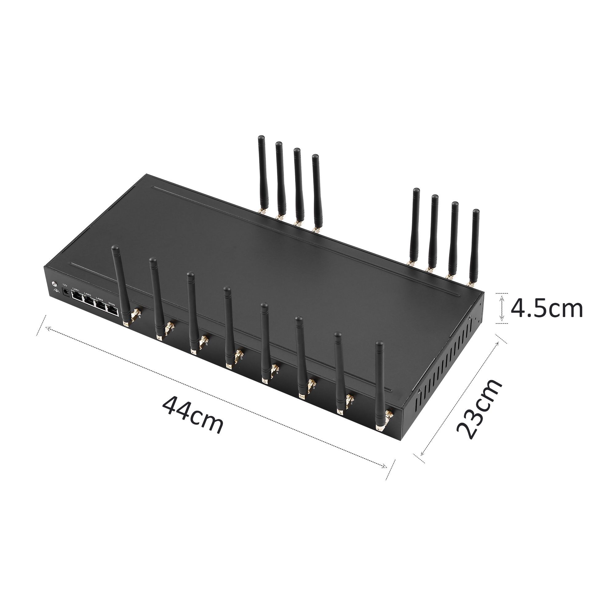 YX IPs 8-Port 4G IP Proxy Router