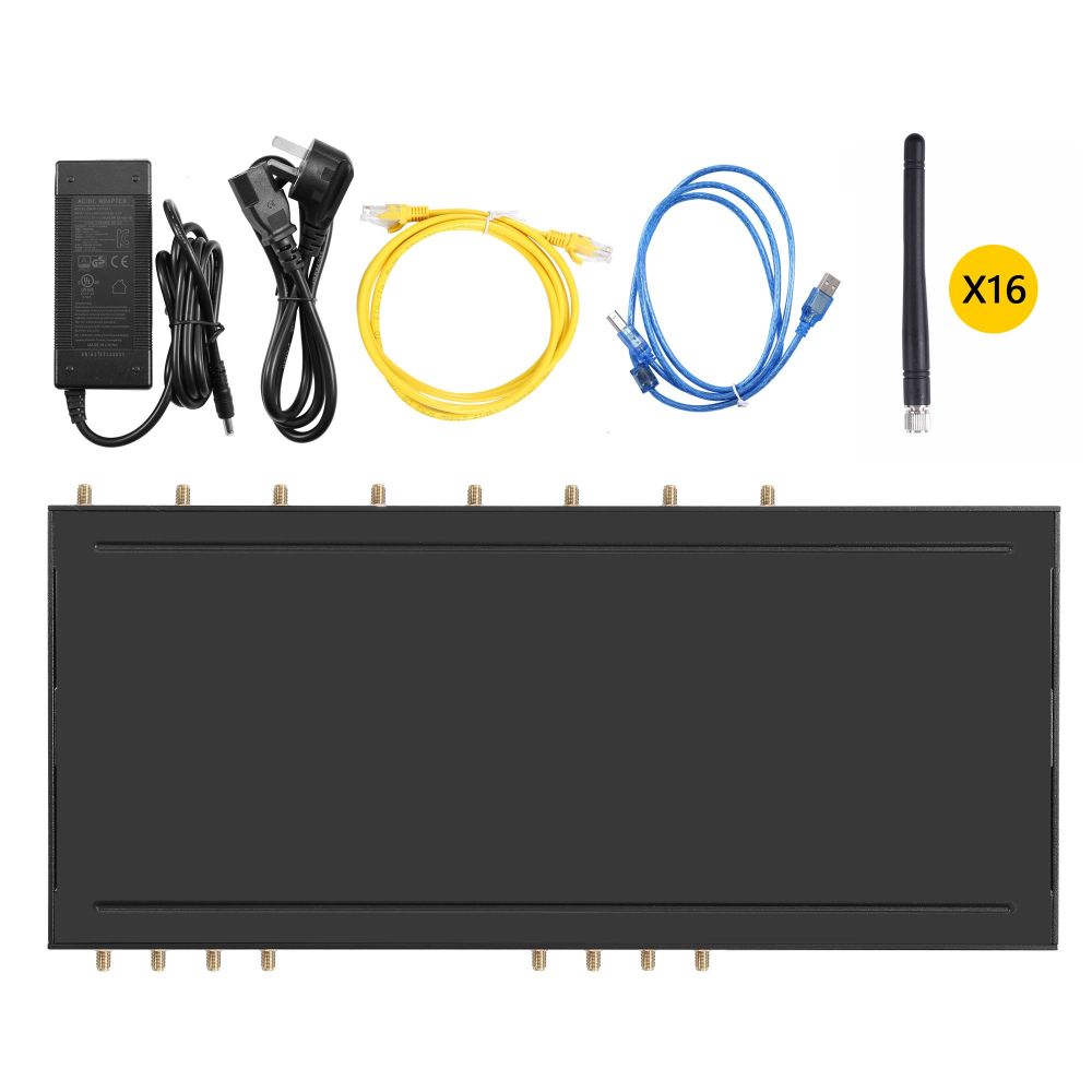 YX IPs 8-Port 4G IP Proxy Router | HTTP & SOCKS5 Dual Proxy SMS Gateway