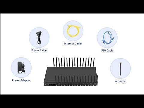 YX IPs 16 Port 16 sim 4G LTE Mobile IP Proxy | HTTP, SOCKS5, SMPP, IMEI Change, USSD, SMS