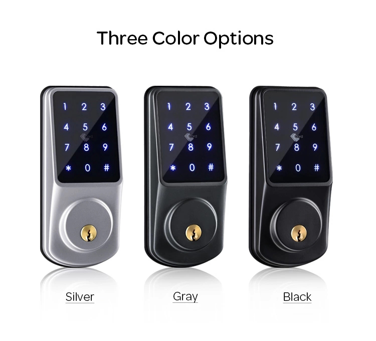 colors for Tuya app smart door lock