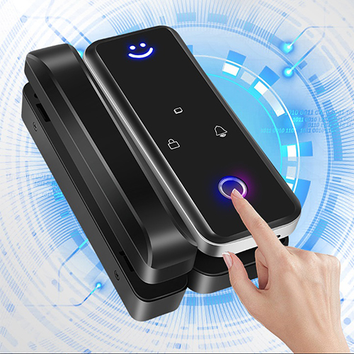 G600 TTlock App Fingerprint Glass Door Lock