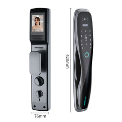 D4 Usmartgo smart phone app digital door lock with camera and doorbell