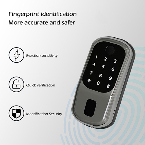 FL-7 Tuya keyless digital door lock for bedroom