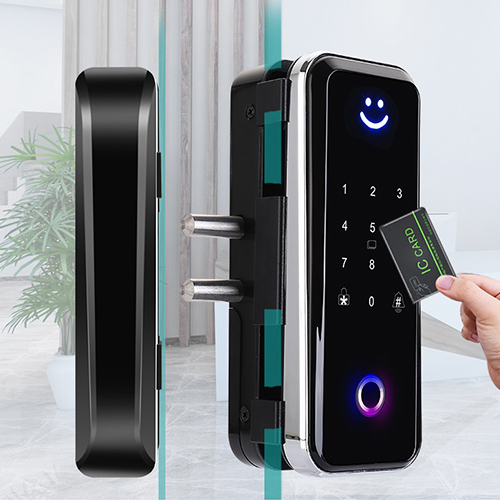 G600S Tuya App Fingerprint Glass Door Lock
