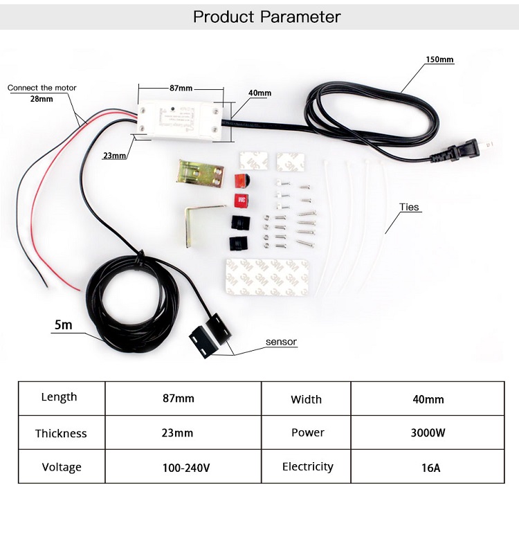 tuya APP garage door opener