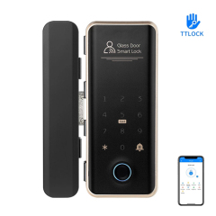G400S TTlock App Fingerprint Glass Door Lock