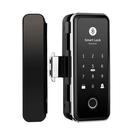 Finger Print Sliding Door Locks Digital For Wooden Doors Aluminium Fingerprint Smart Sliding Door Lock Forr Home