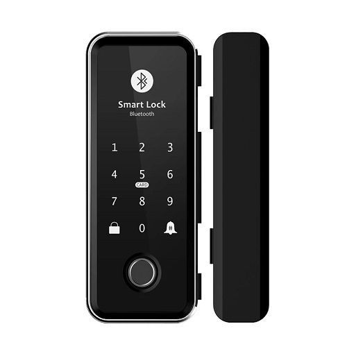Finger Print Sliding Door Locks Digital For Wooden Doors Aluminium Fingerprint Smart Sliding Door Lock Forr Home