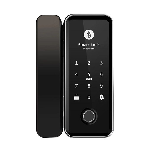 Finger Print Sliding Door Locks Digital For Wooden Doors Aluminium Fingerprint Smart Sliding Door Lock Forr Home