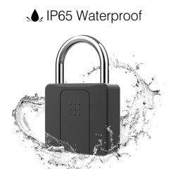 Electronic Biometric Finger Print Smart Security Padlocks Fingerprint Padlock for Door Luggage Safety
