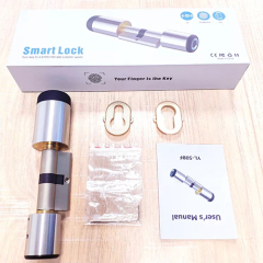 Zinc alloy Electronic Fingerprint BLE Door Lock Digital Smart Auto Door Lock Easy Installation