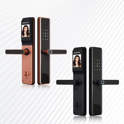 FL-H11C Smart App Fingerprint Semi-automatic Door Lock with LCD Display