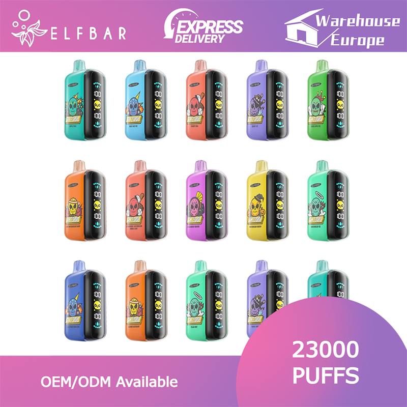 Elf Bar GH23000 Cherry Cola Vape - Rechargeable, 50mg Nicotine, 23000 Puffs