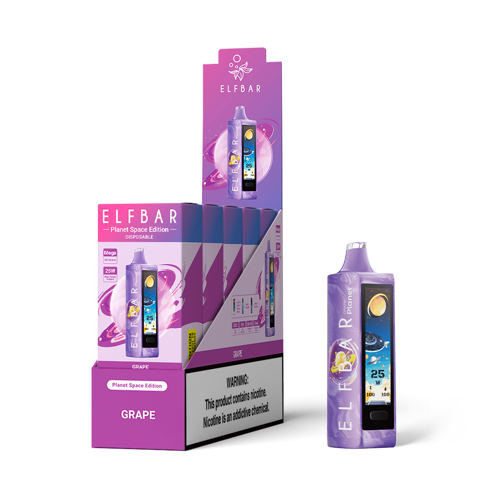 Grape Flavor ELFBAR Planet 25000