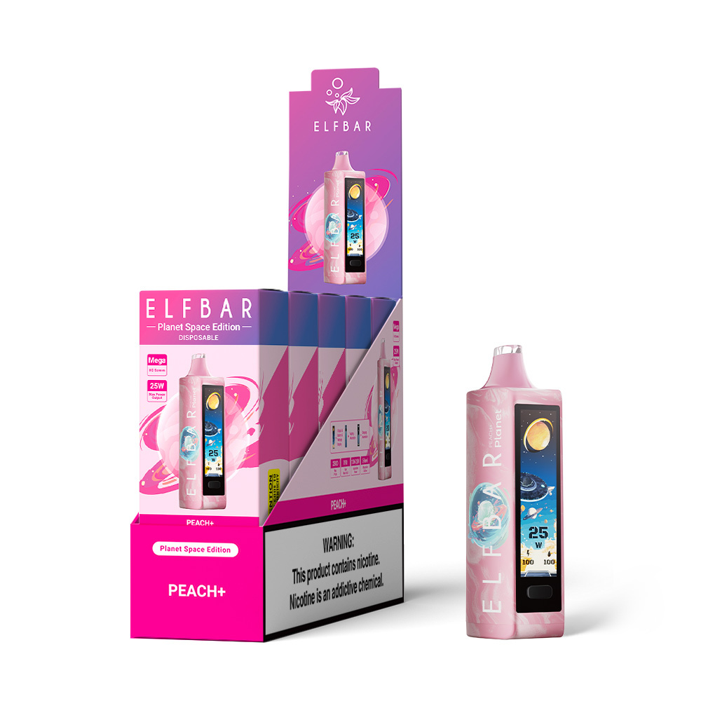 Peach+ Flavor ELFBAR Planet 25000