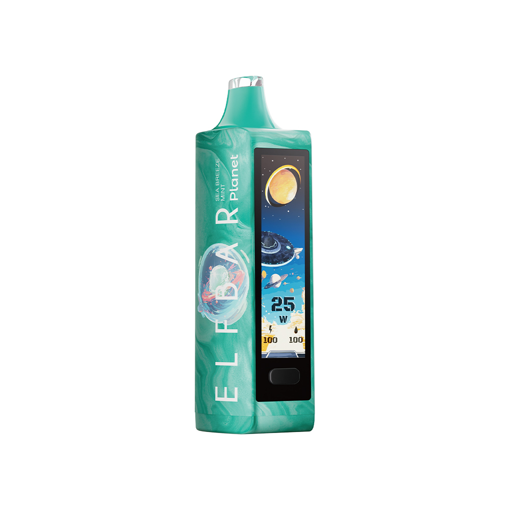 Sea Breeze Mint Flavor ELFBAR Planet 25000