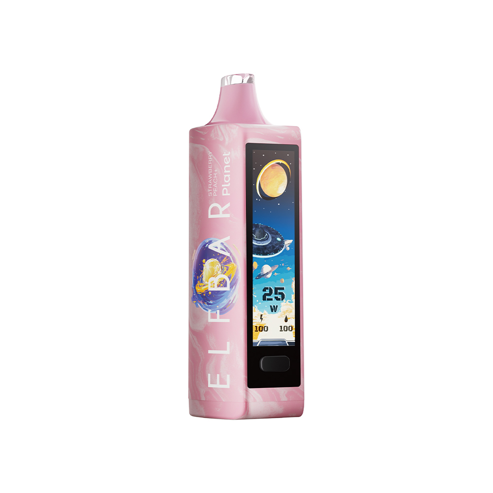 Strawberry Peach+ Flavor ELFBAR Planet 25000
