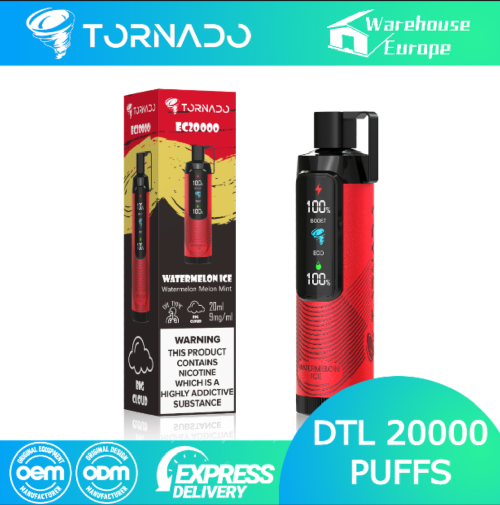 WATERMELON ICE Flavor Tornado EC20000