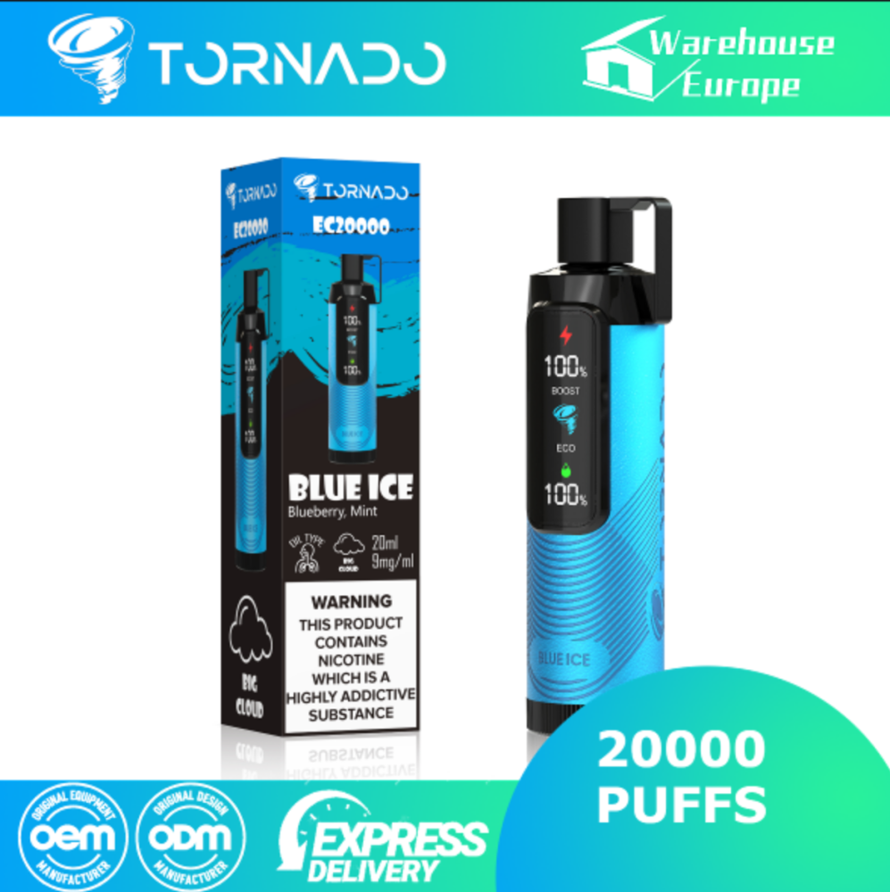 BLUE ICE Flavor Tornado EC20000
