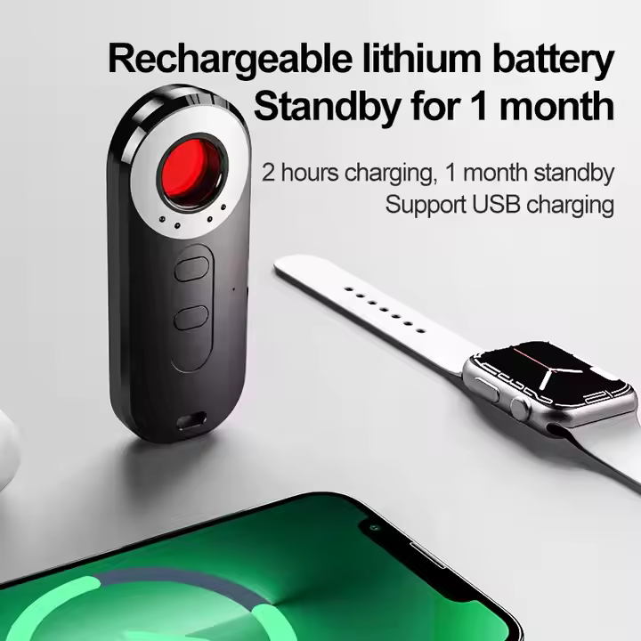 Anti-spy Hidden Camera Laser Detector Spy Camera Finder Anti Spy Infrared Detector Finder Handheld Lens Detector